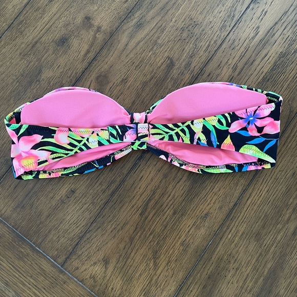 PINK by Victoria Secret bandeau strapless bikini top - Picture 3 of 5